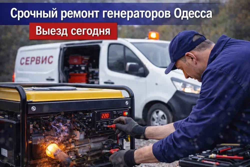 Ремонт бензинових генераторів Одеса - район Таїрова