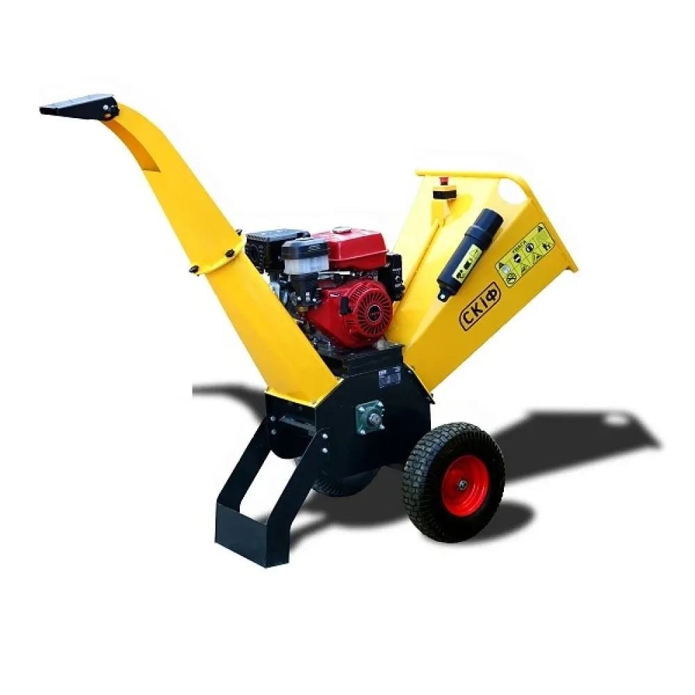 Подрібнювач гілок щепоріз бензиновий Скіф WS-6500