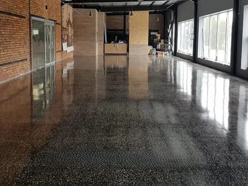 Шліфування та полірування терраццо і бетону