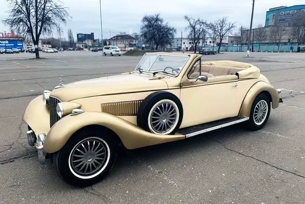 195 Ретро кабріолет на весілля зйомки Steyr