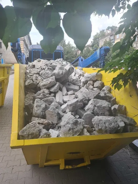 Съёмный контейнер 9 куб. для строительного мусора. Нал/безнал (НДС).