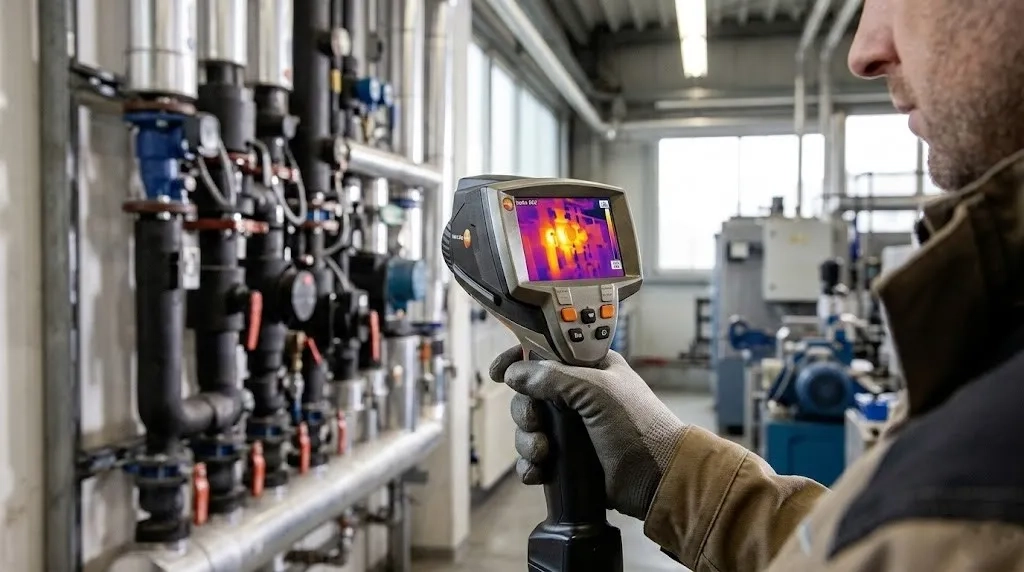 Тепловізор Testo 882 для професійної термодіагностики обладнання