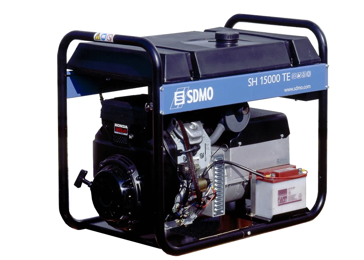 Генератор бензиновий SDMO SH 15000TE