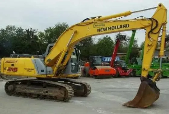 Послуги Ексковатора New Holland E215 (ковш + гідромолот)