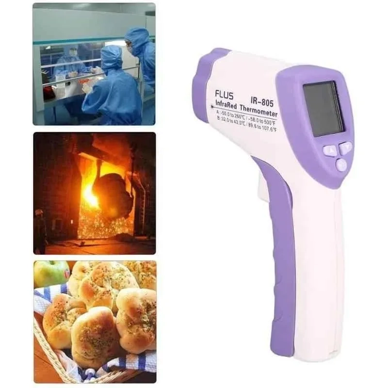 Безконтактний термометр (пірометр) Flus IR-805