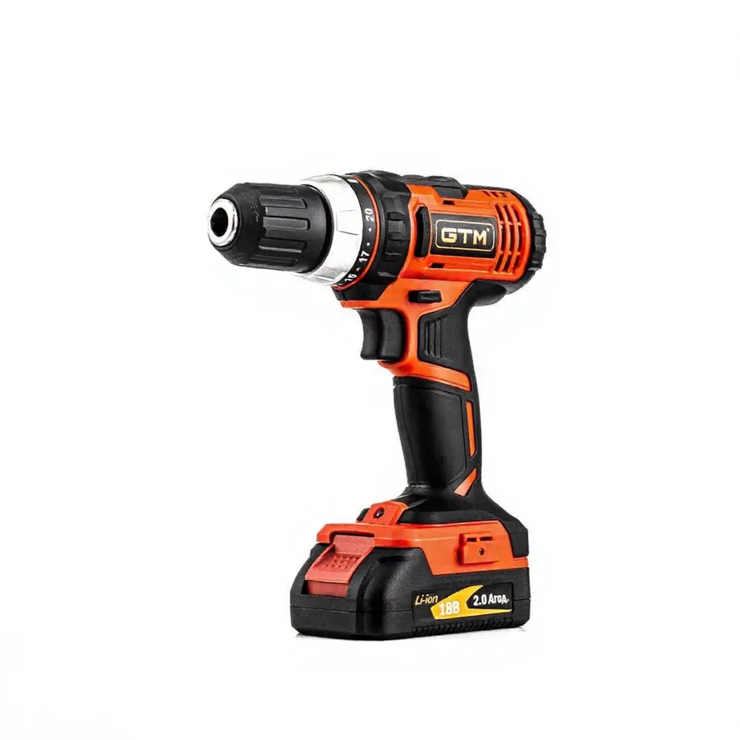Професійний шуруповерт GTM (Професійна серія, 18V)
