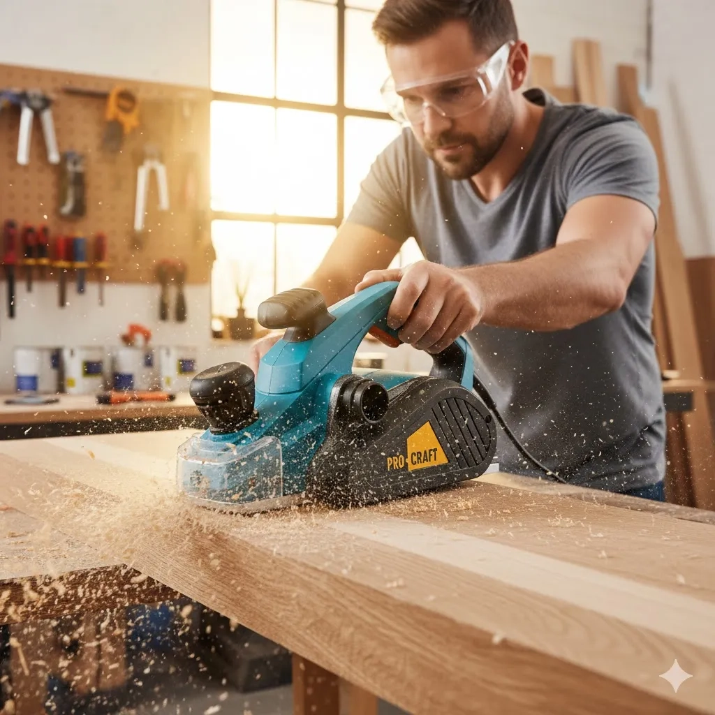 Рубанок ProCraft з переворотом