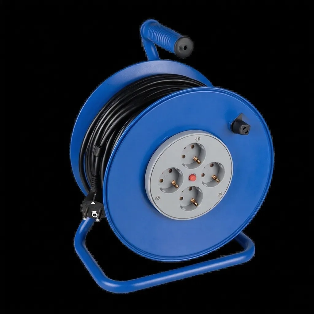 Подовжувач на котушці 50м (переноска)