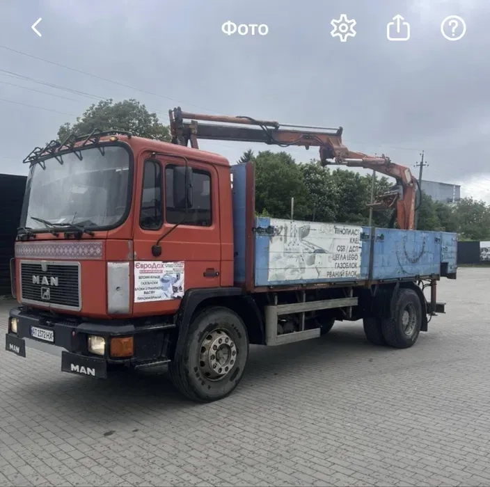 Виклик та надання послуг багатофункціонального крана-маніпулятора з досвідченим оператором