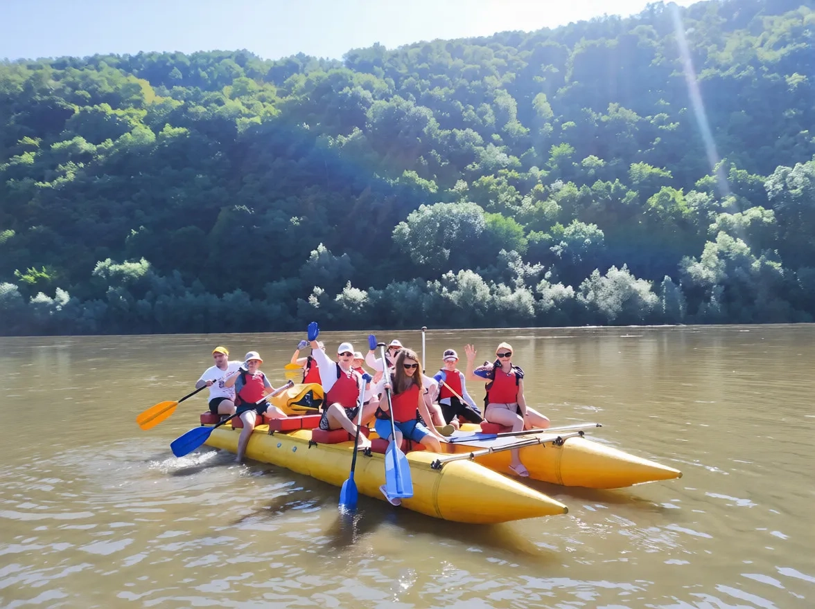 Катамаран 10-місний— Флагман вашого відпочинку на воді!