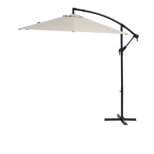 Біла бічна парасолька, 2.7 м