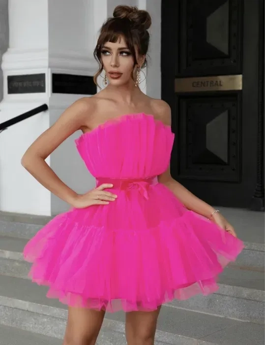 Яскрава сукні Барбі! Яскраво рожева! Недорого!