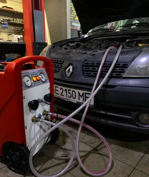 ПРОМИВКА РАДІАТОРА ПІЧКИ, Промивання системи охолодження двигуна