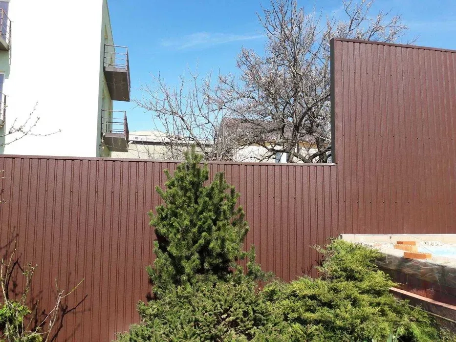 Профнастил для забора под дерево под камень цветной фотопринт 3Д Завод 170 грн.