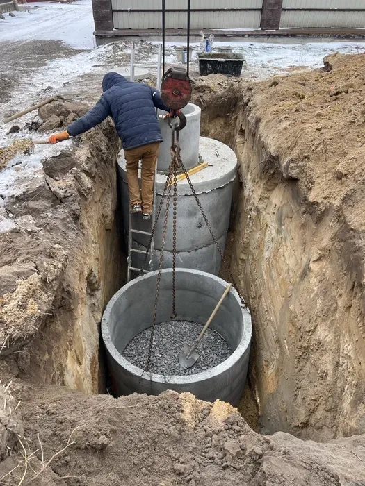 Септик під ключ, Каналізація, Вигребні ями, Кільця бетонні