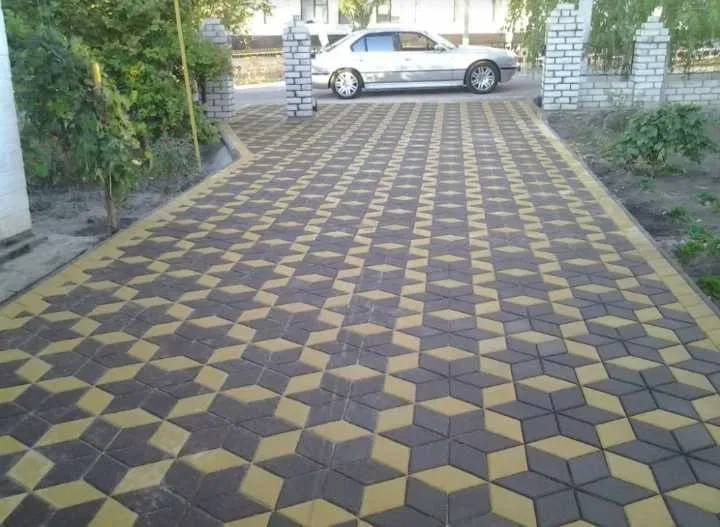 Професійне укладання тротуарної плитки та встановлення бордюрів