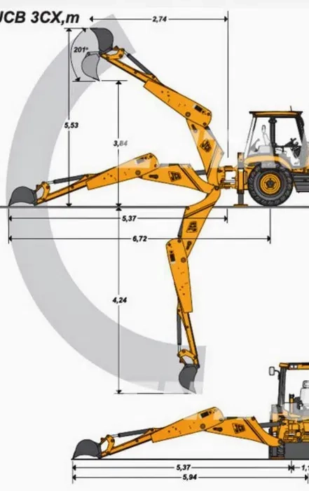 Екскаватор-Навантажувач: Послуги Спецтехніки. Професійне Виконання Будівельних Робіт!
