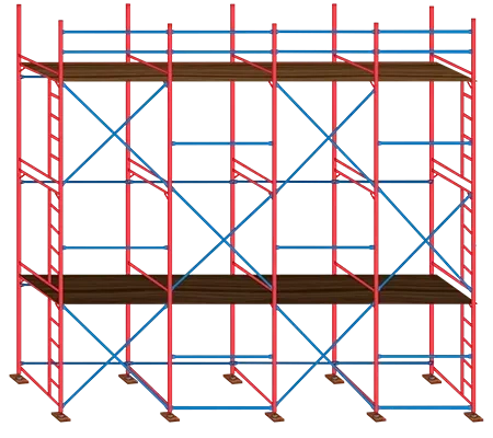 Строительные леса, вышки тура, мастерки, лестницы от 1 грн/кв