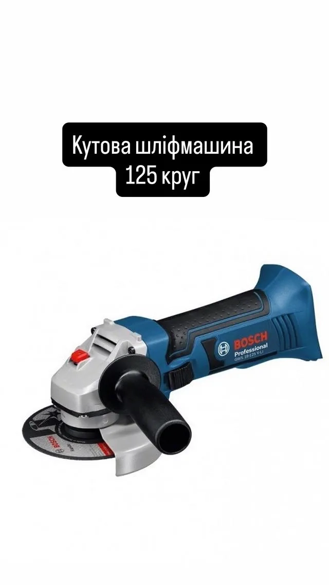 Болгарка (КШМ) Bosch Professional 125 мм