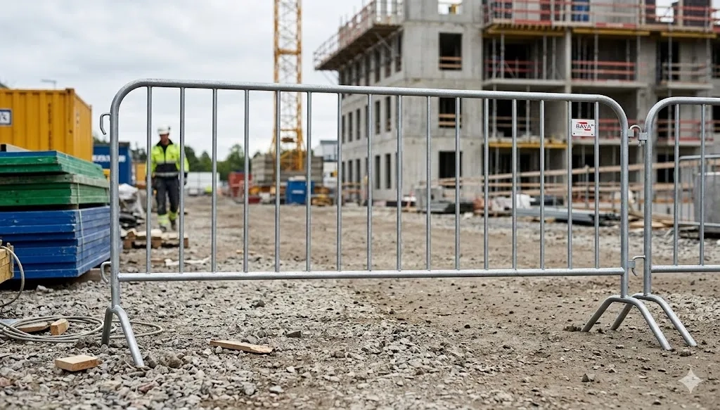 Мобільне огородження Тип С2: Оцинкована сталь