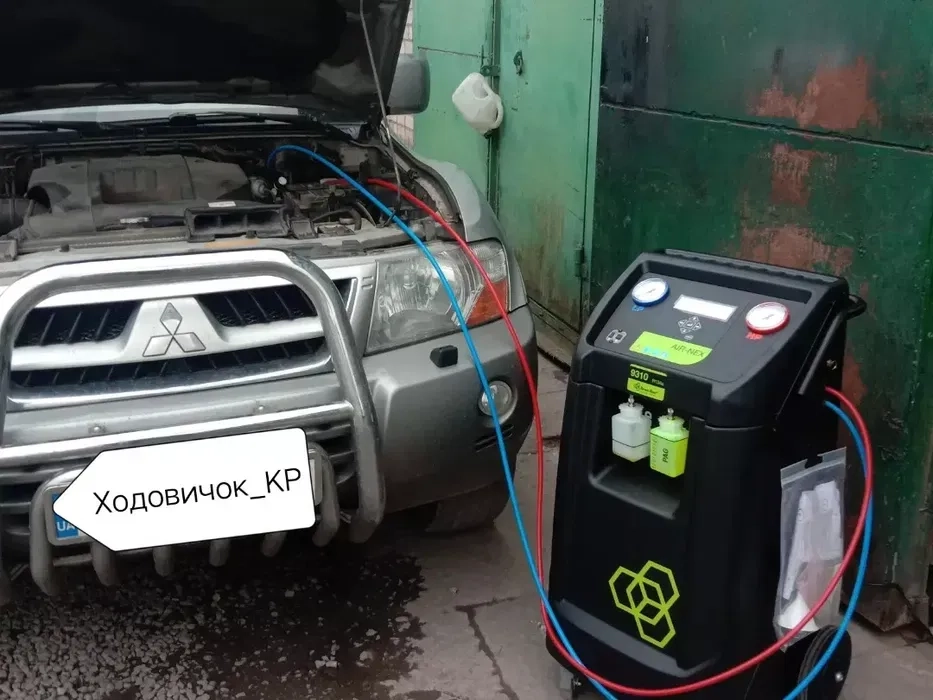 Заміна підшипника шківа кондиціонера. Заправка кондиціонера