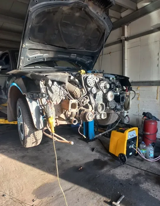 Автосервис СТО замена цепи грм, течь масла, Audi Q7 VW Touareg