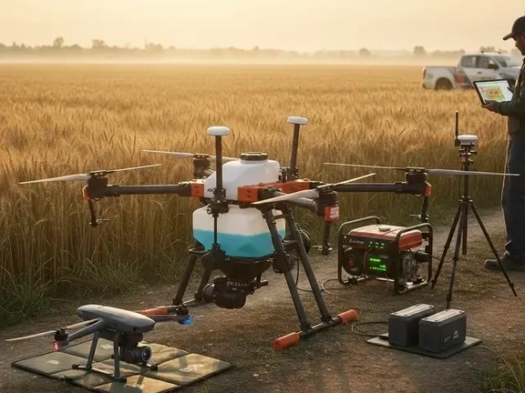Агродрон, послуги обприскування дронами