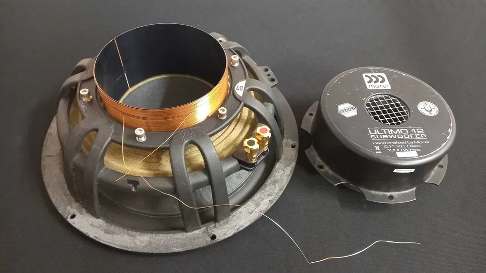 Ремонт сабвуферного динаміка