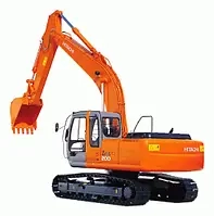 Імпортний екскаватор HitachiZX 200LC — 3 на гусеничному ходу з ковшем