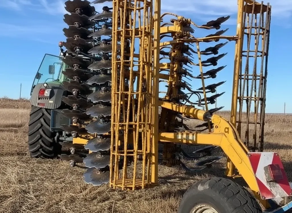 Дискова борона - Грунтофреза, якісне розпушення грунту