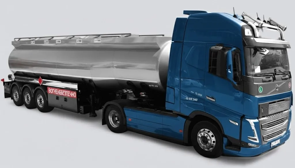 Цистерна для безпечного перевезення бензину