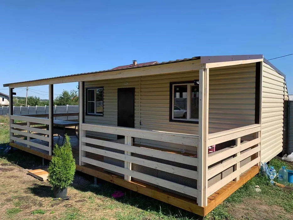 Строительство модульных домов, дачных садовых сборных домиков. 5х2 120 000 грн.