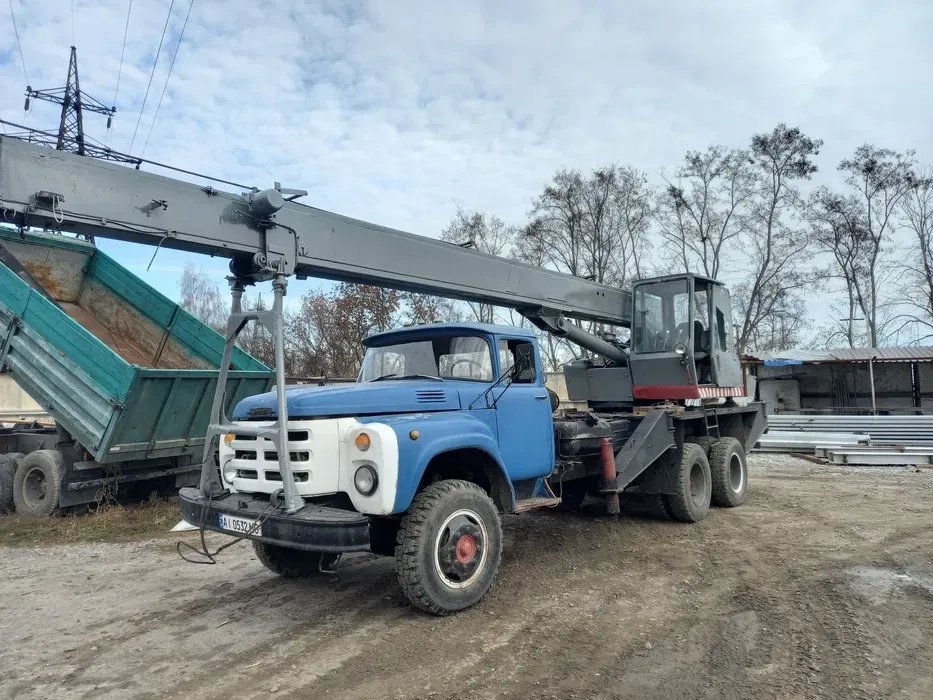 Послуги автокрана 10т та екскаватора