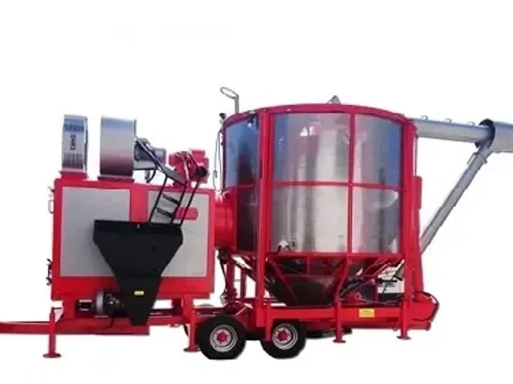 Мобільна зерносушарка: швидка та якісна сушка зерна