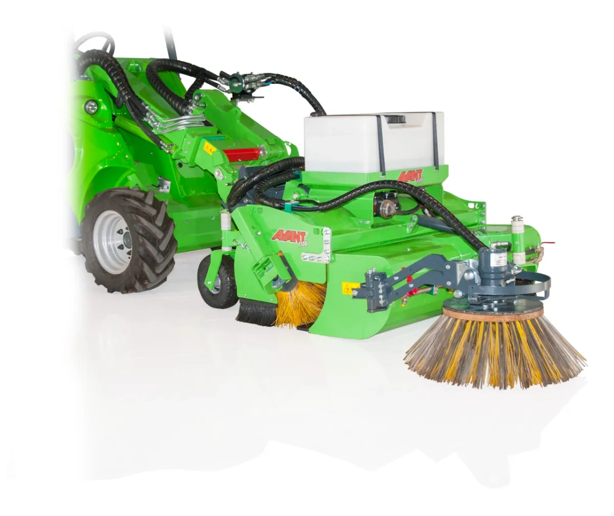 Щітка для підмітання з бункером AVANT