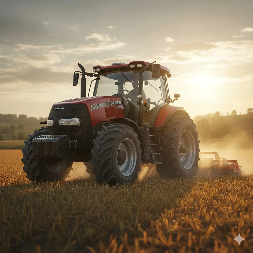 Трактор CASE IH 1122 (2044). Тягова сила.
