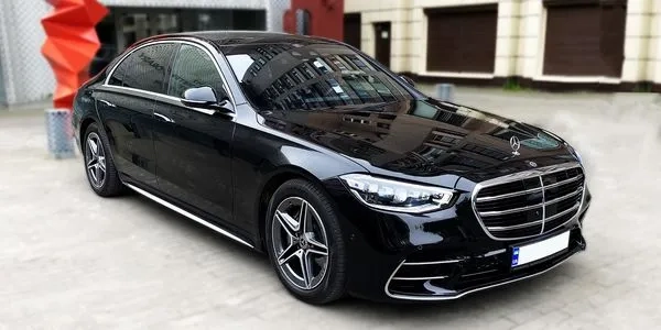 176 Авто на весілля Mercedes Benz W223 S Class 400d