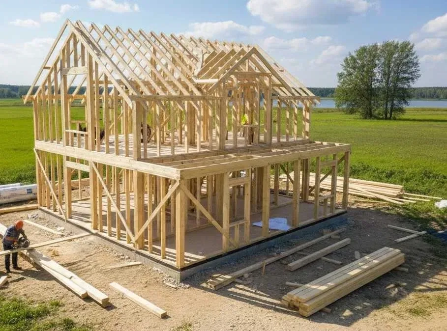 Каркасний будинок "під ключ". Будівництво каркасних будинків