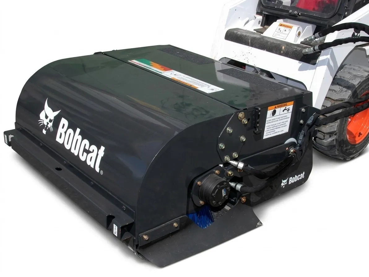 Щітка з бункером Bobcat 72. Забезпечує замітання, вивантаження сміття