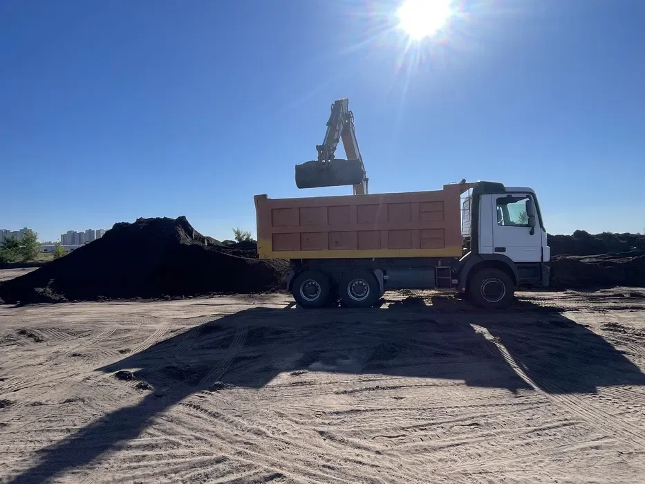 Чорнозем, грунт на підсипку