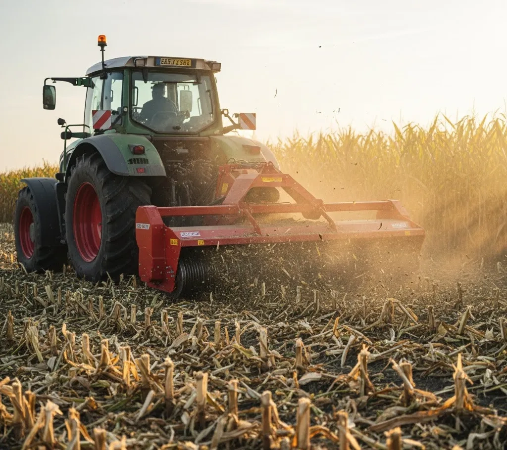 Мульчер для подрібнення стерні та підготовки ґрунту