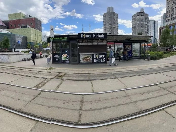Зупинковий комплекс 7 м2 біля метро Оболонь