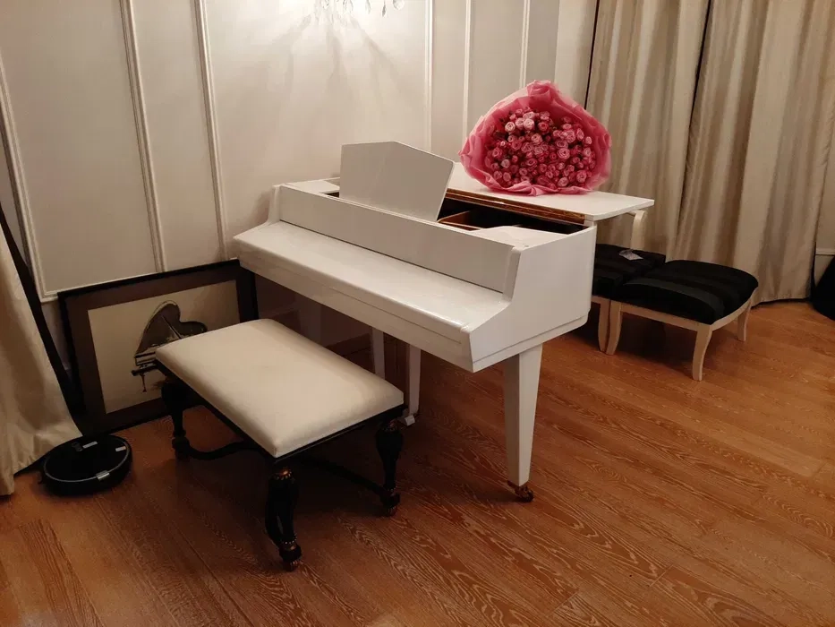 Рояль білий, чорний.