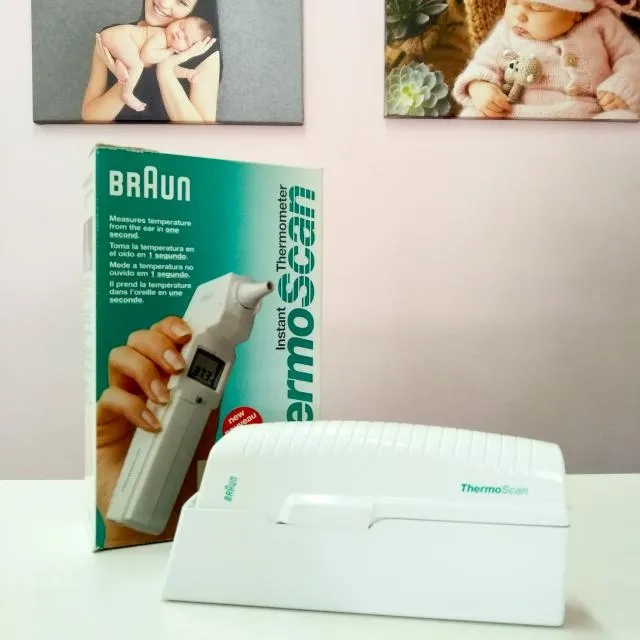 Інфрачервоний термометр Braun.