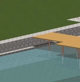 Проєктування берегоукрiплення