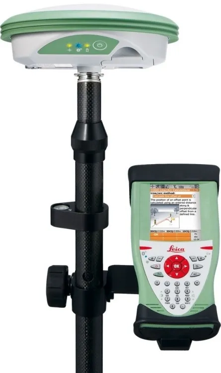 GNSS приймач GNSS Leica GS08Plus (GS12) + CS10