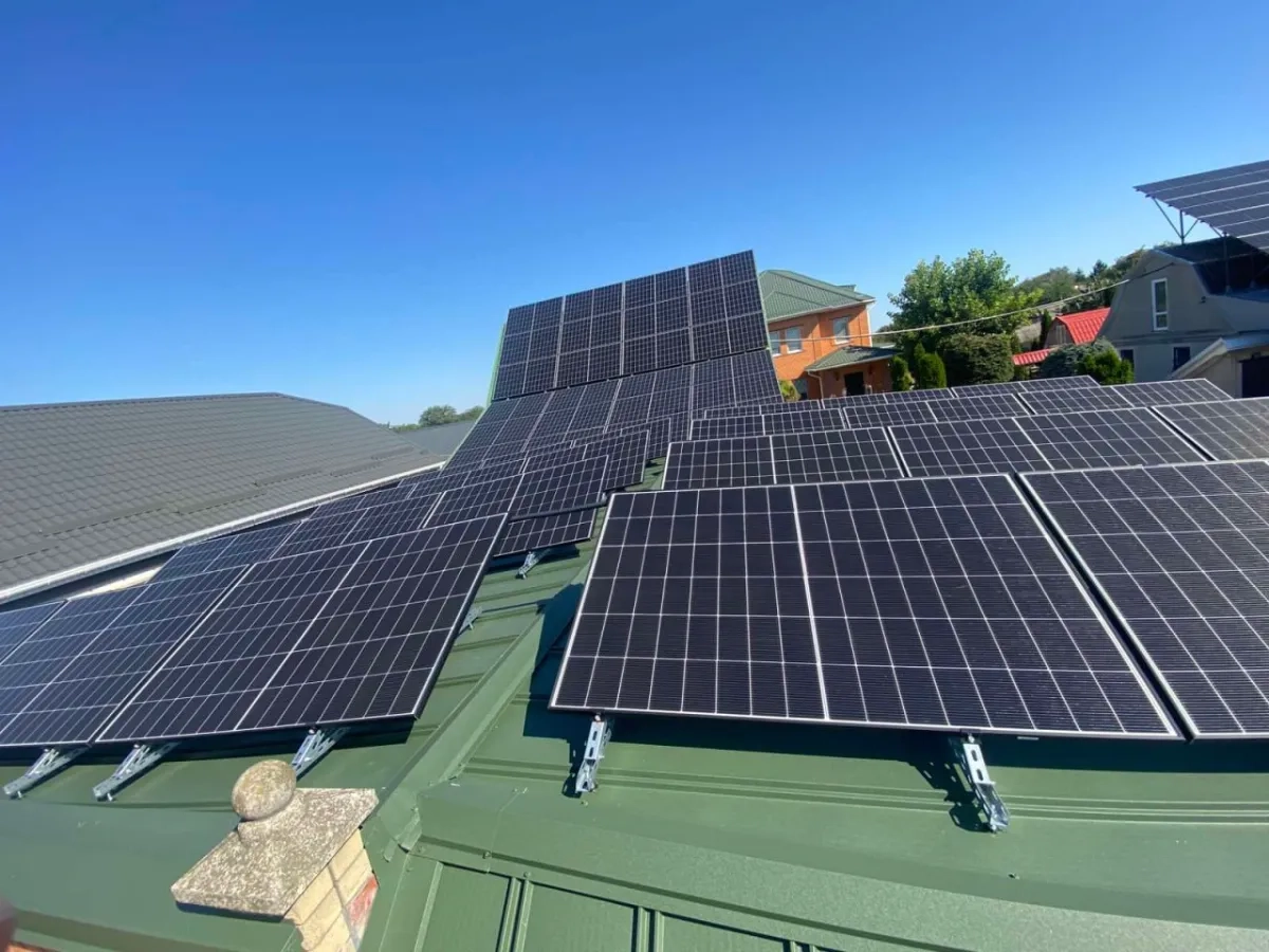 Установка сонячних електростанцій