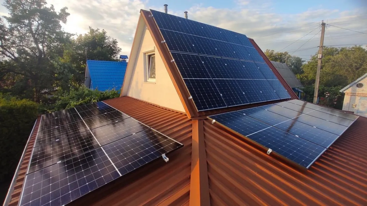 Установка сонячних електростанцій