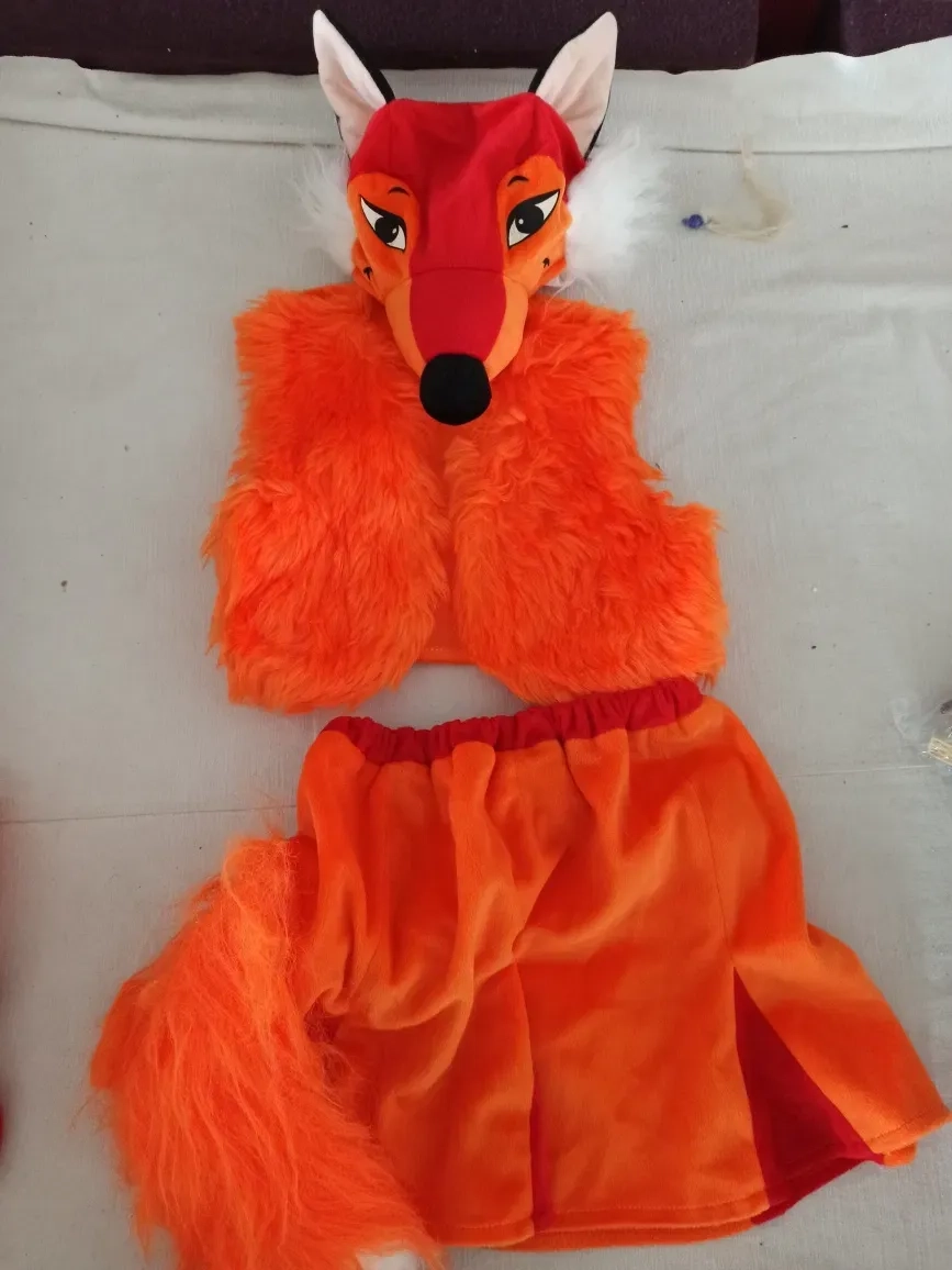 Новорічні костюми лисиця півень папуга