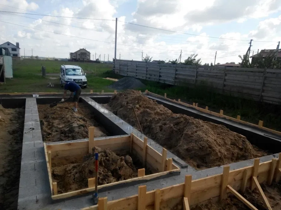 Бетонні роботи. Фундаменти. Монолітні роботи.